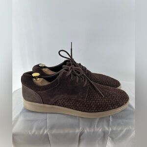 UGG Hepner Woven Luxe Lace Up Suede Trainer Comfort Sneaker Shoes